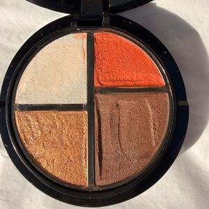 Used Giorgio Armani Eyeshadow Quad Color: 8 FESTIVAL